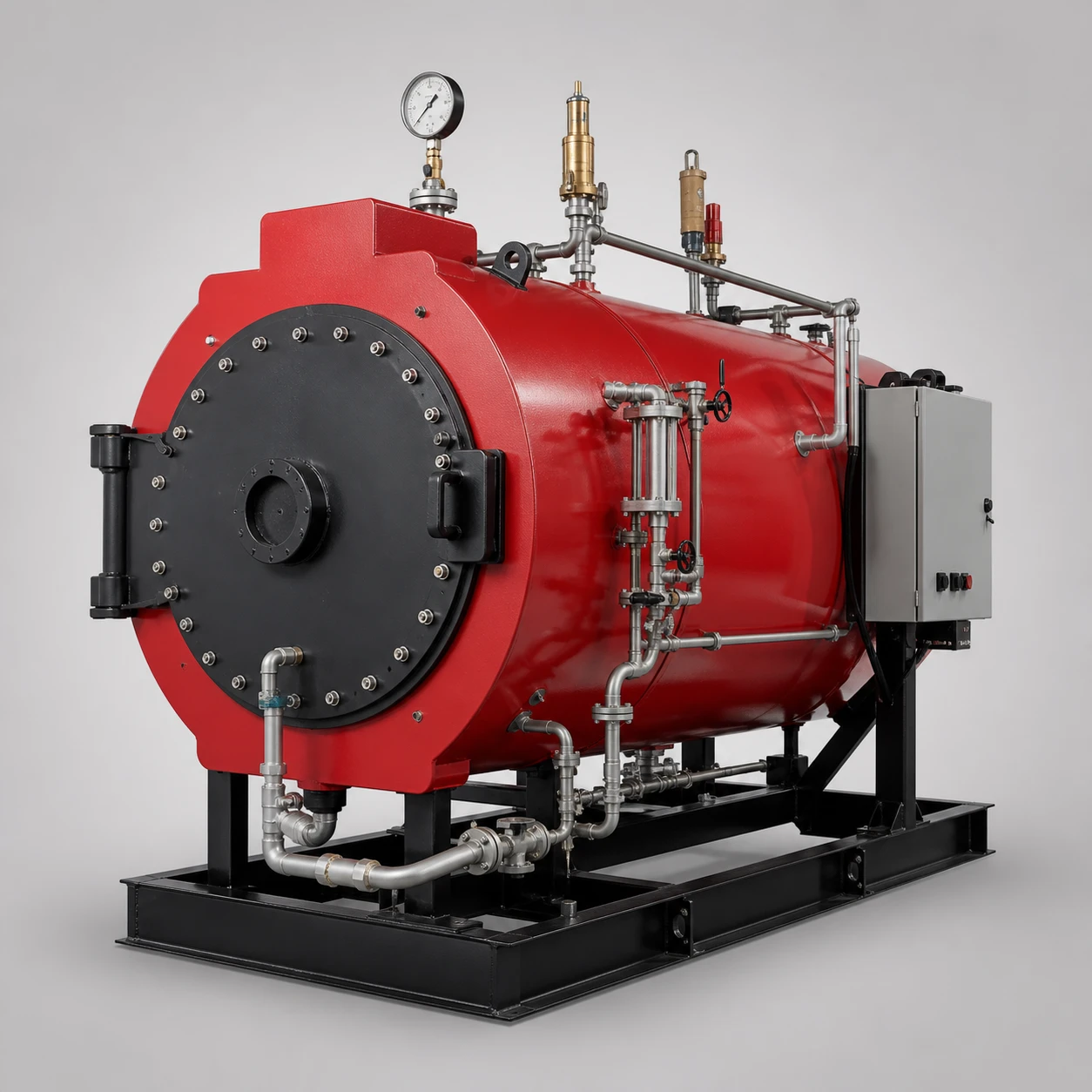 Three-Pass Wet-Back Fire-Tube Boilers